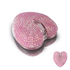 elec Space Wireless Bluetooth Mouse, Rechargeable Silent and Stylish pink  picture