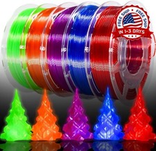 Filamento para impresora 3D PLA de 1,75mm carrete de cartón de 200 g x 5 bobinas picture