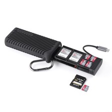 PGYTECH CreateMate SD/Micro SD Card Reader, USBC 312MB/s Speed, Green picture