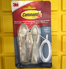 3M Command White Cord Bundlers, Reusable Plastic, 2-Pack, 17304-ES picture
