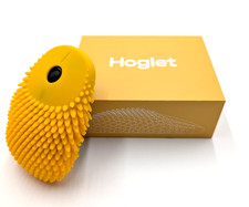 Sensory Fidget Wireless Mouse - SO CUTE - Yellow Hedgehog Hoglet NEW IN BOX picture