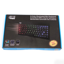 Adesso 3-Color Illuminated Mini Keyboard picture