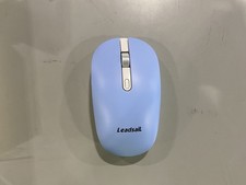 LEADSAIL WIRELESS KEYBOARD AND MOUSE COMBO, WIRELESS USB MOUSE AND -  BLUE WHITE picture