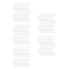 100 pcs CPU Heatsink Fan Buckle, Computer Mainboard CPU Radiator Fan Fixing picture