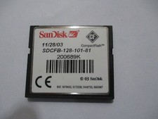 SanDisk SDCFB-128-101-81 128MB CompactFlash Card Industrial Grade picture