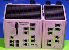 1783-MS10T Allen-Bradley Stratix 8000 w/ 1783-MX08T Module No CF norFIRMWARE picture