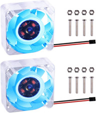 2Pcs Quiet Cooling Fan 40X40X10Mm 4010 Fan DC 5V 3.3V Brushless CPU Cooling Fan picture