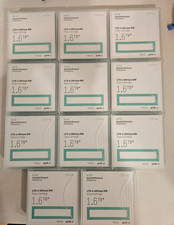 HP C7974A LTO-4 Ultrium RW 1.6 TB Lot of 11 Data Cartridges New Open Box picture