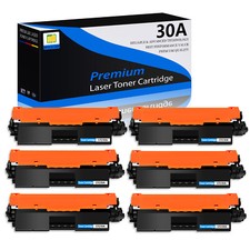 6PK Black CF230A 30A Toner Cartridge for HP LaserJet MFP M227d M227fdn M227fdw picture