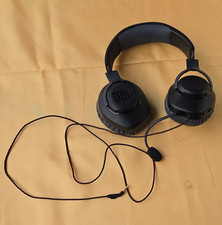 JBL Quantum 100 Black Wired Over-Ear Headset 3.5mm Boom Mic Adjustable 2m picture