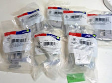 Leviton Mixed Lot x7  CAT 499-10-HG4 (4) , CAT 41089-1WP (2), 003-41087-QGP (1) picture