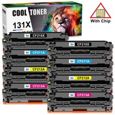 8PK CF210A - CF213A Toner Cartridge 131A For HP LaserJet Pro 200 Color MFP M276n picture