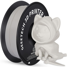 Geeetech 3D Printer Filament Matte PLA 1.75mm 1KG/Roll Spool High Quality White picture