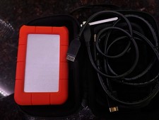 LaCie 2TB Rugged Mini Portable External Hard Drive USB-C With Case picture