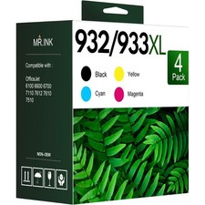 932XL 933XL Ink cartridges Combo Pack Compatible for HP 932XL 933XL 932 and 933  picture