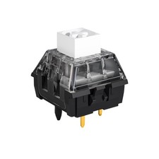 45 PCS Kailh Box White V2 Keyboard Switch 5 Pin 45gf Clicky Pre Lubed Gaming picture