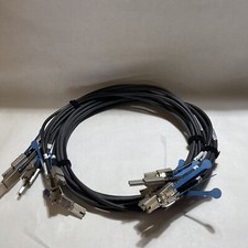 EMC Amphenol Mini-SAS 407344-003; 408767-001 Molex 2 Meter Cable Black picture