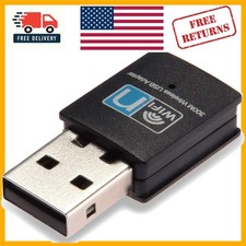 300Mbps USB WiFi Adapter - Ultra-Fast Plug-and-Play Dongle for PC & Laptop picture