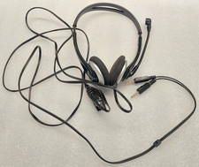 Plantronics Audio 326 Talk Listen Play Black Headband Headset Headphones Mic picture