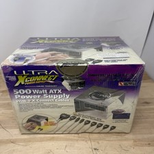 Ultra X-Connect 500W Watt ATX Power Supply NEW SEALED - Retro PC picture