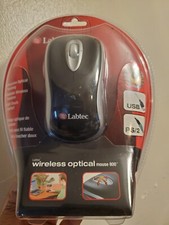 Labtec Wireless Optical mouse 800 4 Way 4 Button Scrolling USB PS2 Adapter  picture