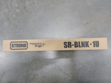 Lot of 5 Strong SR-BLNK-1U Snap-Av Solid Black Rack Panel picture