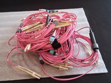 Lot of 7 MTP Female 8 Fibers OM4 50/125 Multimode Breakout to 4 LC 2 Meter picture