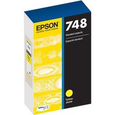 Epson DURABrite Pro 748 Original Standard Yield Inkjet Ink Cartridge - Yellow - picture