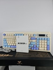AULA S99 PRO-- KEYS KEYBOARD TRI-MODE BLUETOOTH 2.4GHZ USB-C Gaming RGB Open Box picture