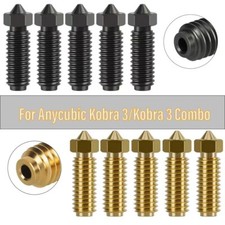 For Anycubic Kobra 3/Kobra 3 Combo Nozzles Brass Hardened Steel 3D Printer Parts picture