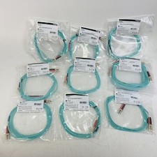 9 Pack - Legrand C2G Fiber Optic Cable 3M LC-LC 50/125 OM4 10G DPX PVC Duplex picture