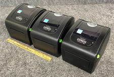 Lot of 3 TSC ProLabel Express DA210 Label Printers w/2 Label Rolls (Units Only) picture