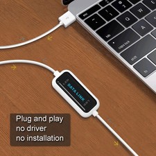 High Speed USB Pc to Pc Online Share Sync Link Net Direct Data File Transfer picture