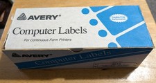 Box Avery 4013 Continuous Computer Labels 3.5