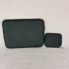 MOSISO Neoprene Laptop Sleeve Haze Blue 13.3 Inch Tablet Case W/ Accessory Case picture