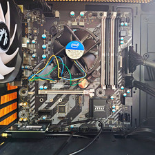 Cpu + Motherboard: MSI B250m Bazooka + Intel i5 7400 + Intel Stock Fan picture