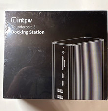 intpw Thunderbolt 3 Docking Station w/ USB-C & Built-In USB Port, Black picture