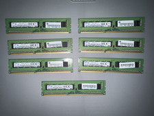 7 x SAMSUNG 2x 8GB PC3-14900E DDR3 ECC Server RAM M391B1G73QH0 - CMA M picture