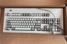New-in-box 1999 UK IBM Model M 1394193 mechanical keyboard w/Soarer's and xtras picture