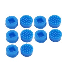 10-50pieces Rubber Mouse Pointer Trackpoint Blue Cap for Dell Laptops lot picture