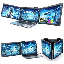 New Dual Laptop Screen Extender, 14 Inch FHD 1080P IPS Portable Monitor for 13 t picture