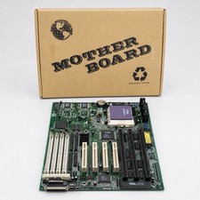 EFA P55T2SPIO 430FX Socket 7 Motherboard Pentium 133 CPU Tested Box picture