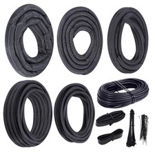 Automotive Split Wire Loom Kit, Heat Resistant & Chew Resistant Split Conduit... picture