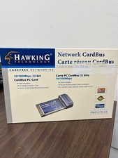 VINTAGE - HAWKING TECHNOLOGY - NETWORK CARDBUS 10/100 Mbps 32-bit picture