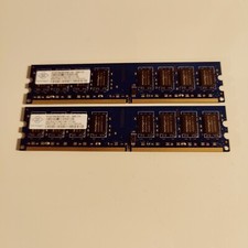 4GB Original Nanya 2x 2GB DDR2 800Mhz PC2-6400U 240Pin DIMM SHIPS FROM USA picture