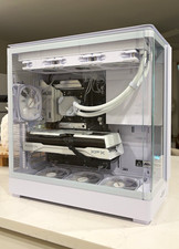 Montech PC Desktop White Gaming Tower Desktop Computer w/ Radeon GPU picture
