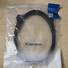 Cable Matters HDMI to HDMI Cable, Black, 1:1 Connection (No Split/Dup) picture