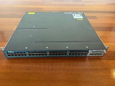 Cisco WS-C3560X-48P-S 3560X Series 48 Port Gigabit Switch with C3KX-NM-1G Module picture