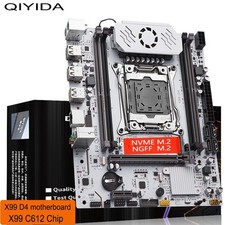 QIYIDA X99 motherboard D4 TPM2.0 LGA 2011 3 with M.2 slot Support X99 C612chip T picture