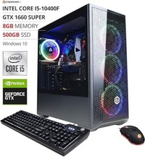 CyberPowerPC Intel i5, GeForce GTX 1660 Super 6GB, 8GB DDR4, 500GB Windows 10  picture